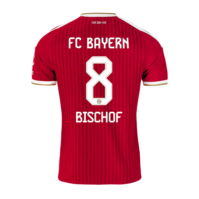 Bayern Munich Home BISCHOF 8 Jersey 26-27