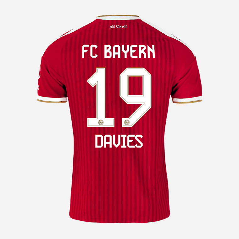 Bayern Munich Home DAVIES 19 Jersey 26-27