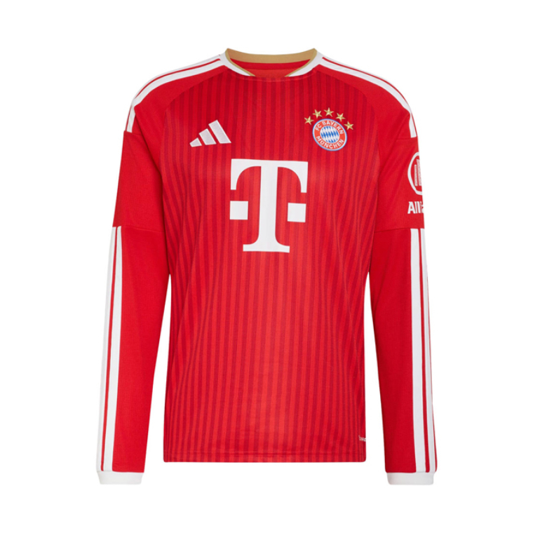Bayern Munich Home Long Sleeve Jersey 26-27