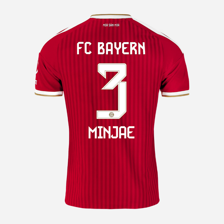 Bayern Munich Home MINJAE 3 Jersey 26-27