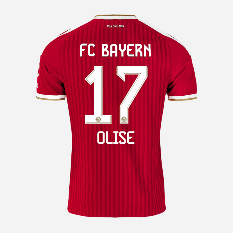 Bayern Munich Home OLISE 17 Jersey 26-27