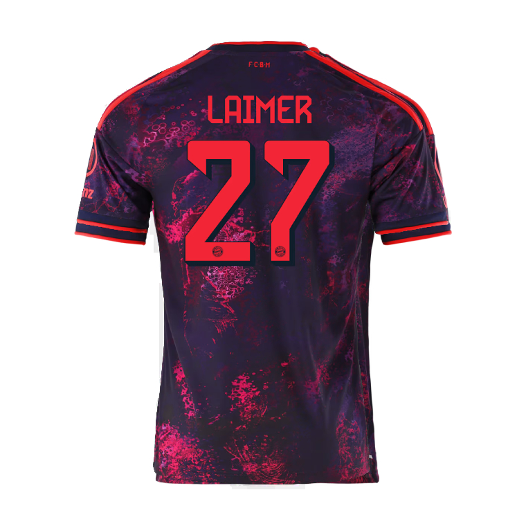Bayern Munich Third LAIMER 27 Jersey 26-27