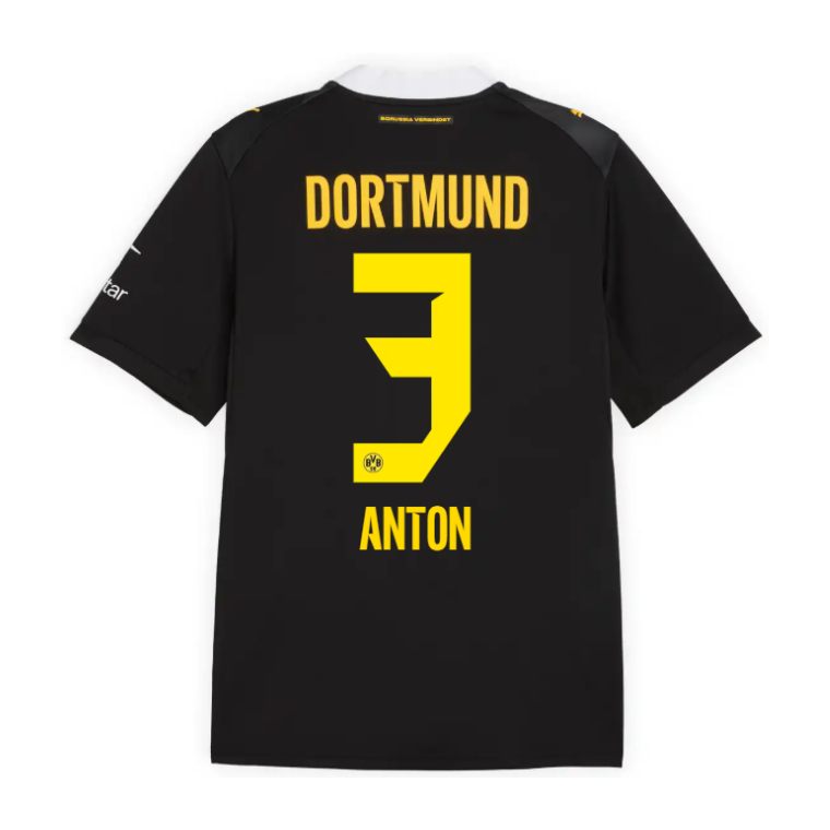 Borussia Dortmund Away ANTON 3 Jersey 26-27