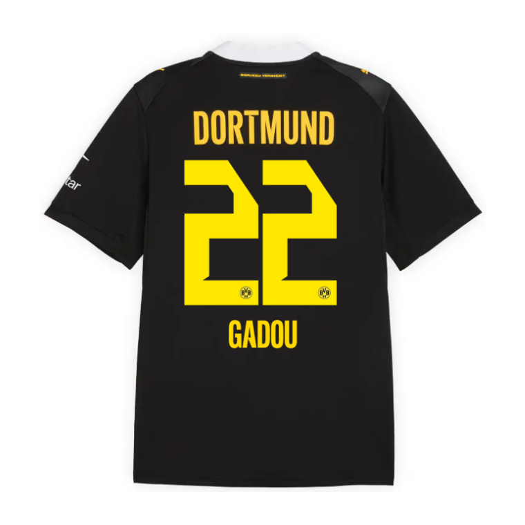 Borussia Dortmund Away GADOU 22 Jersey 26-27