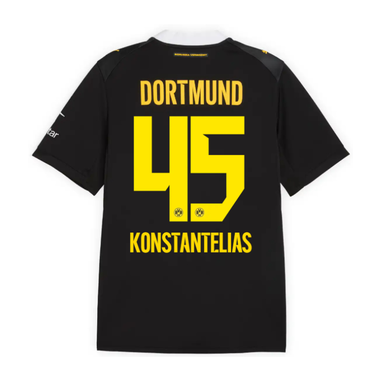 Borussia Dortmund Away KONSTANTELIAS 45 Jersey 26-27