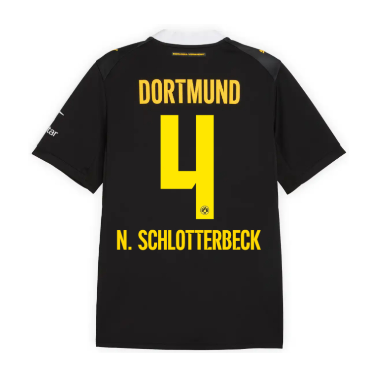 Borussia Dortmund Away N. SCHLOTTERBECK 4 Jersey 26-27