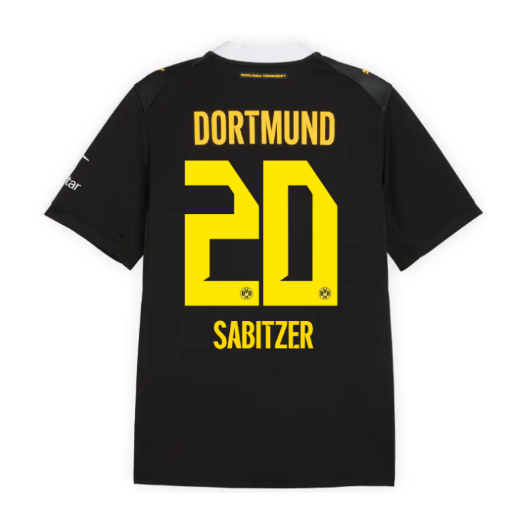 Borussia Dortmund Away SABITZER 20 Jersey 26-27