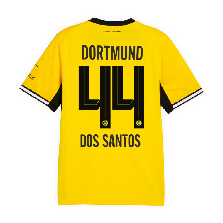Borussia Dortmund Home DOS SANTOS 44 Jersey 26-27