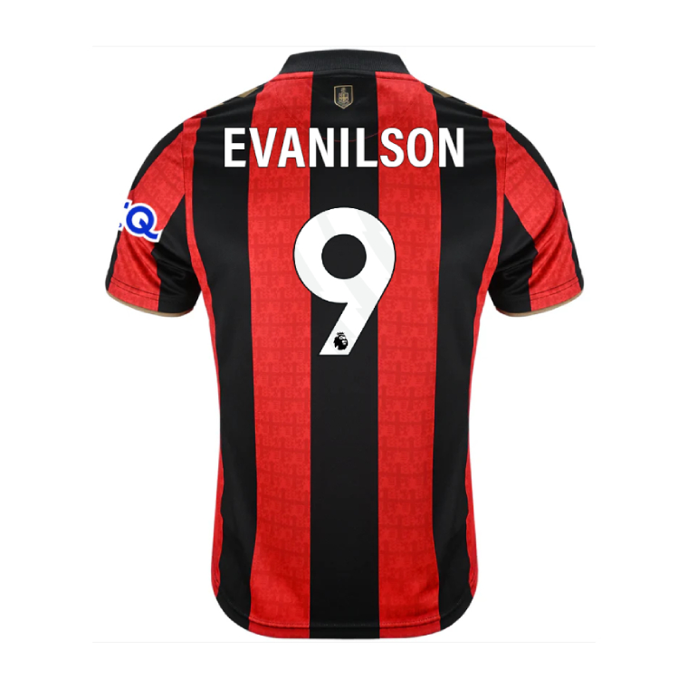 Bournemouth Home EVANILSON 9 Jersey 26-27