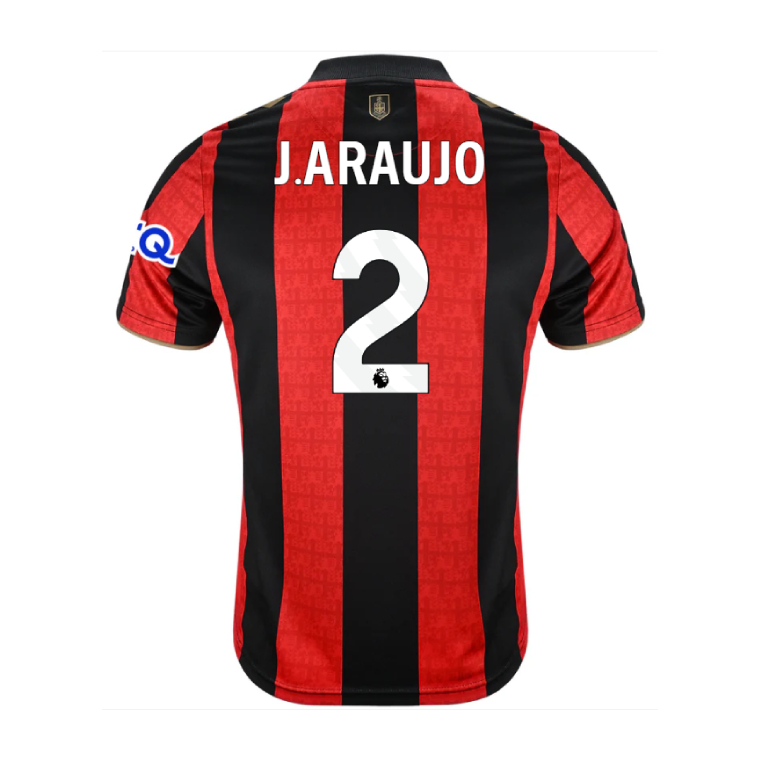 Bournemouth Home J.ARAUJO 2 Jersey 26-27