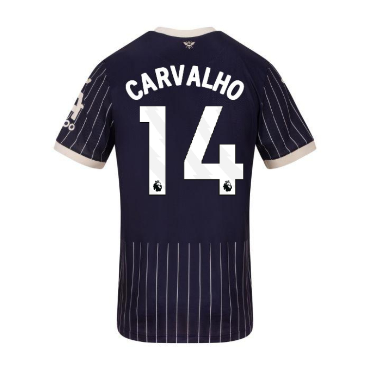 Brentford Away CARVALHO 14 Jersey 26-27