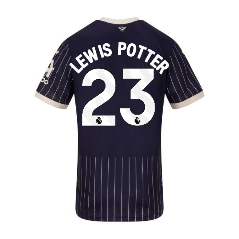 Brentford Away LEWIS POTTER 23 Jersey 26-27