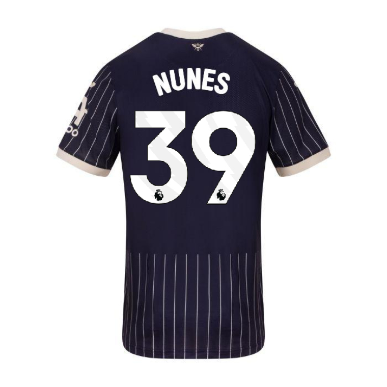 Brentford Away NUNES 39 Jersey 26-27