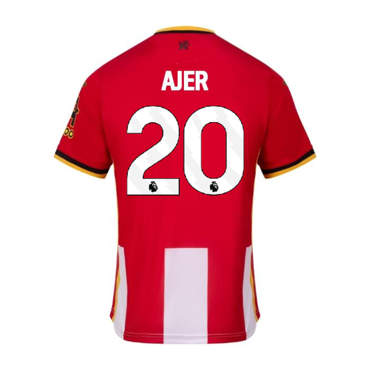 Brentford Home AJER 20 Jersey 26-27
