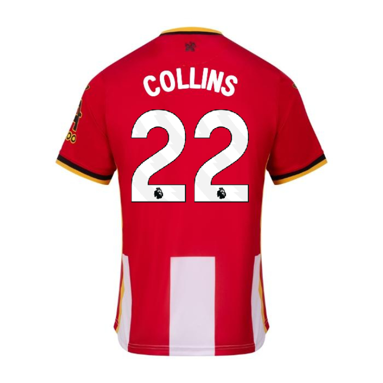 Brentford Home COLLINS 22 Jersey 26-27