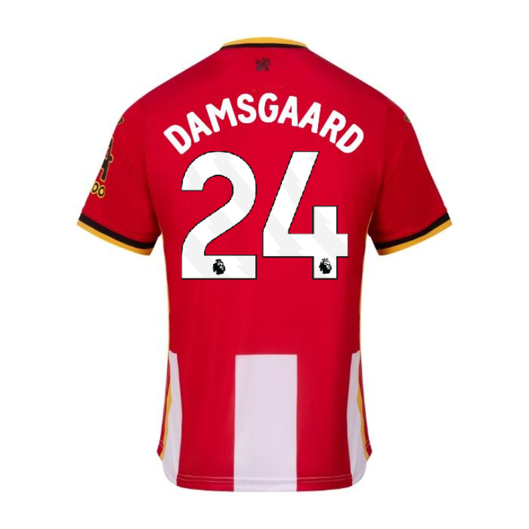 Brentford Home DAMSGAARD 24 Jersey 26-27