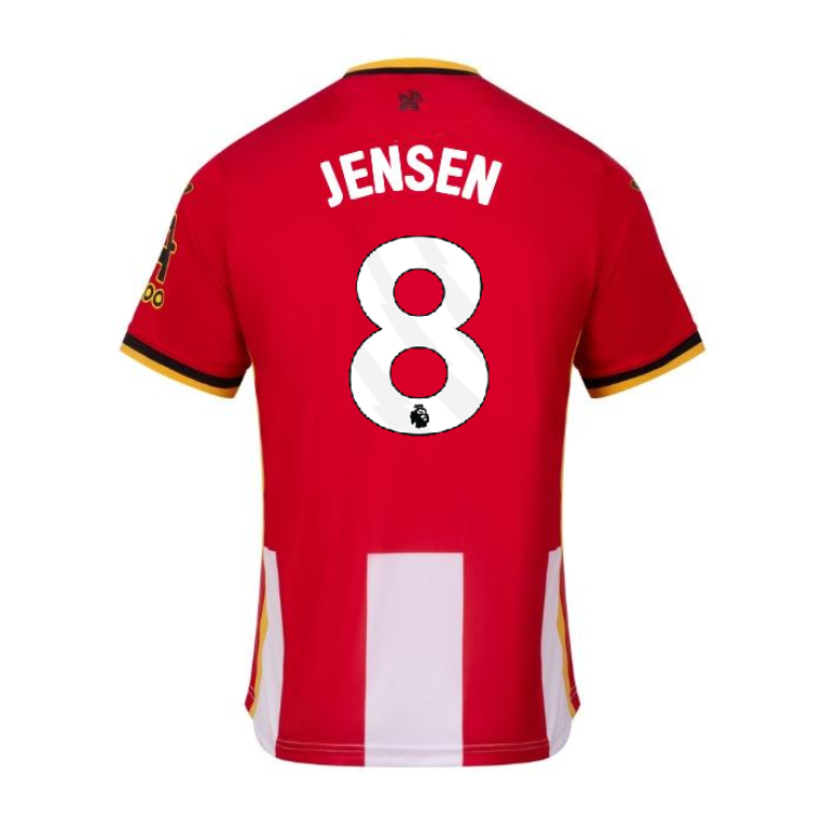 Brentford Home JENSEN 8 Jersey 26-27