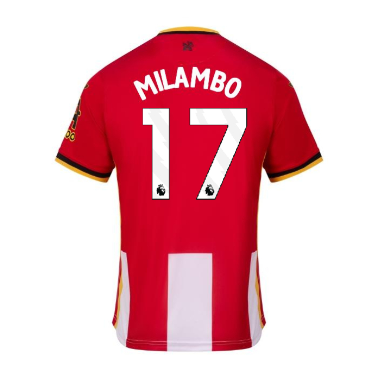 Brentford Home MILAMBO 17 Jersey 26-27