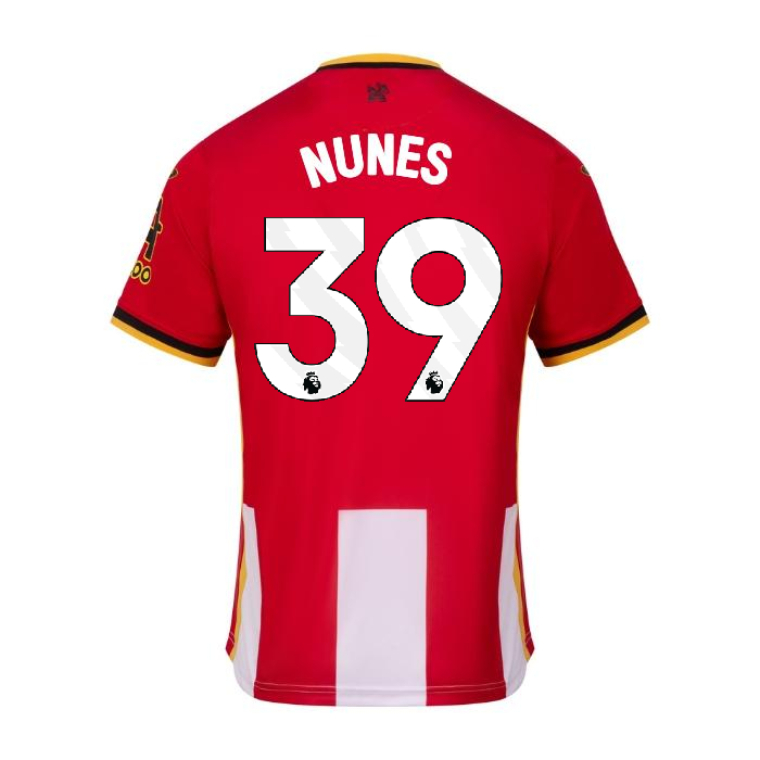 Brentford Home NUNES 39 Jersey 26-27