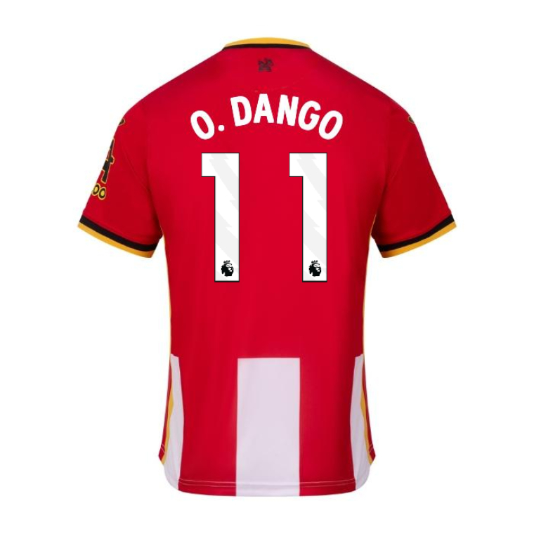 Brentford Home O. DANGO 11 Jersey 26-27