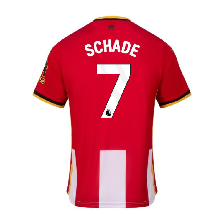 Brentford Home SCHADE 7 Jersey 26-27