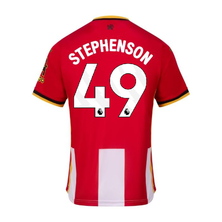 Brentford Home STEPHENSON 49 Jersey 26-27