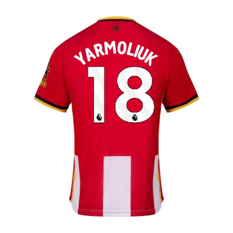 Brentford Home YARMOLIUK 18 Jersey 26-27