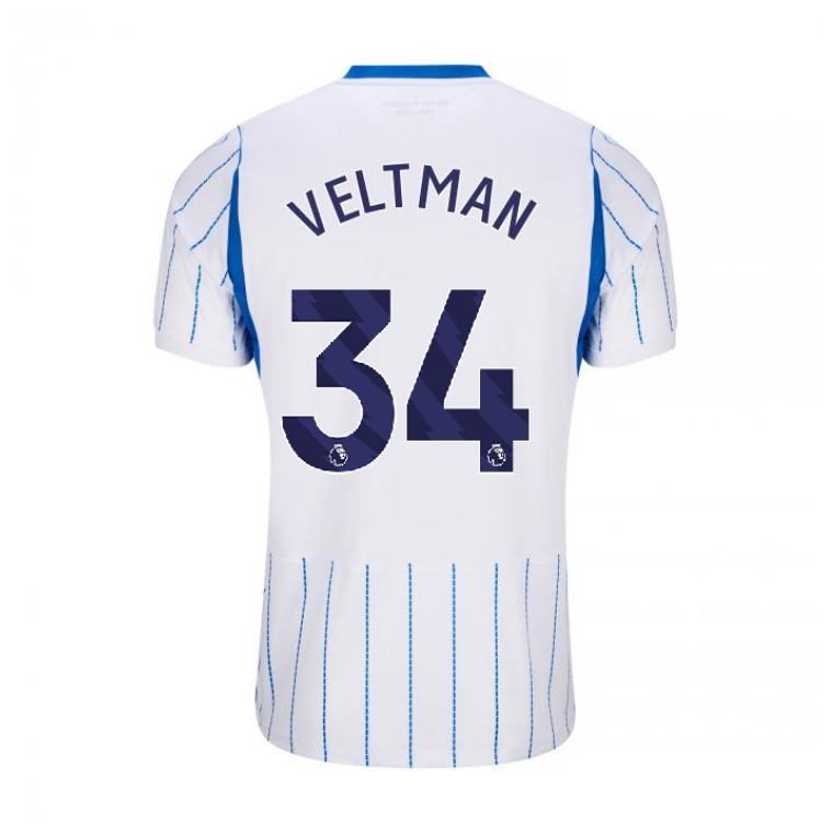 Brighton & Hove Albion Away VELTMAN 34 Jersey 26-27