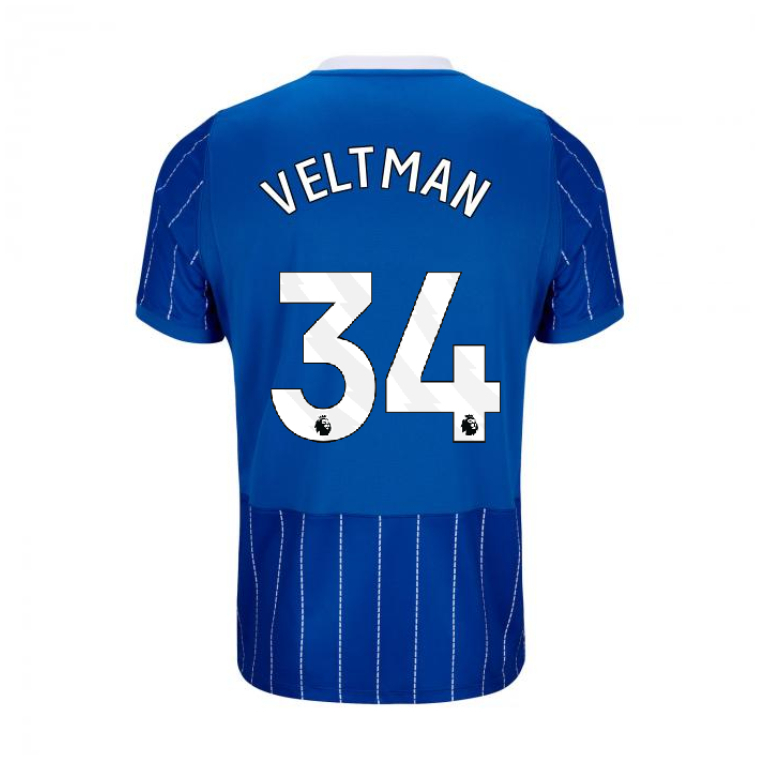 Brighton & Hove Albion Home VELTMAN 34 Jersey 26-27