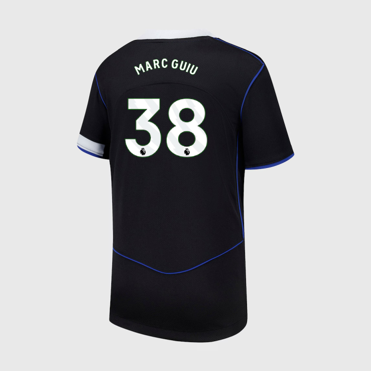 Chelsea Third MARC GUIU 38 Jersey 26-27
