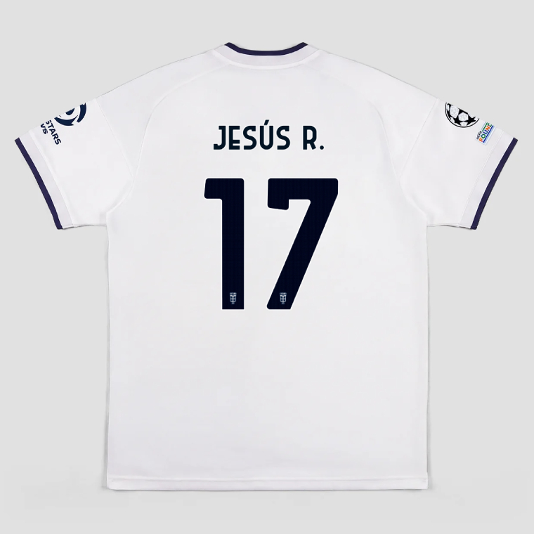 Como Away JESÚS R. 17 Jersey 26-27
