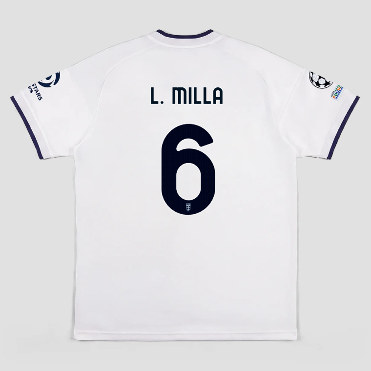 Como Away L. MILLA 6 Jersey 26-27