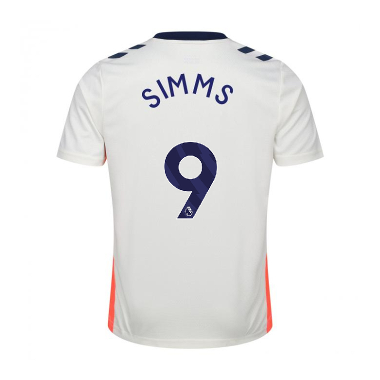 Coventry City Away SIMMS 9 Jersey 26-27