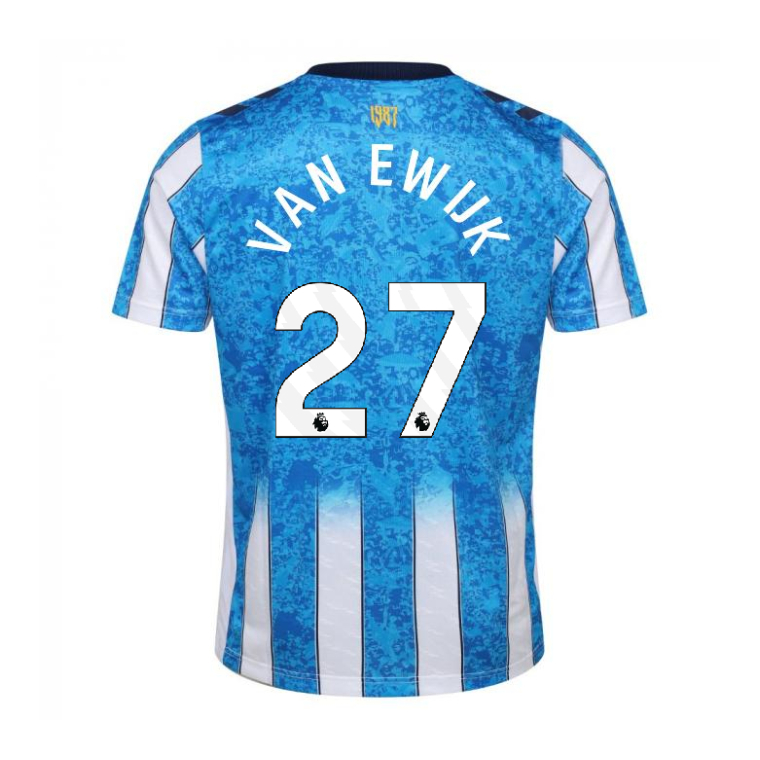 Coventry City Home VAN EWIJK 27 Jersey 26-27