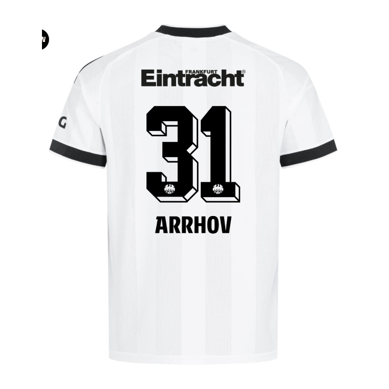 Eintracht Frankfurt Away ARRHOV 31 Jersey 26-27