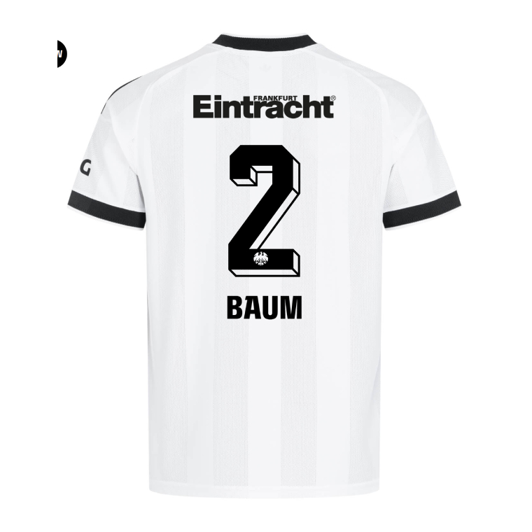 Eintracht Frankfurt Away BAUM 2 Jersey 26-27