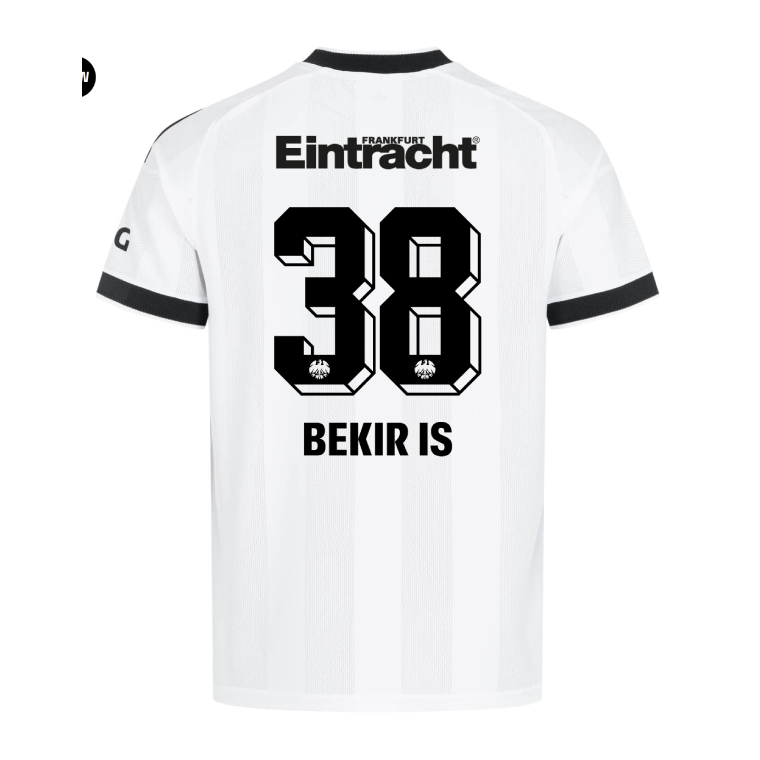 Eintracht Frankfurt Away BEKIR IS 38 Jersey 26-27