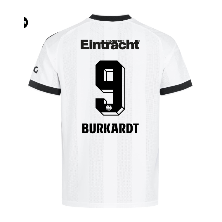 Eintracht Frankfurt Away BURKARDT 9 Jersey 26-27