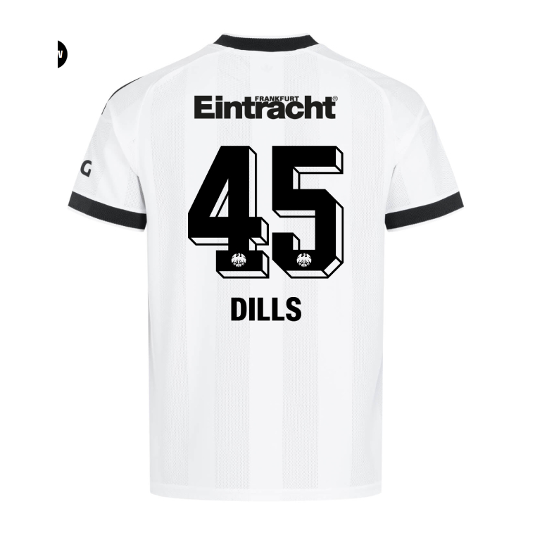 Eintracht Frankfurt Away DILLS 45 Jersey 26-27