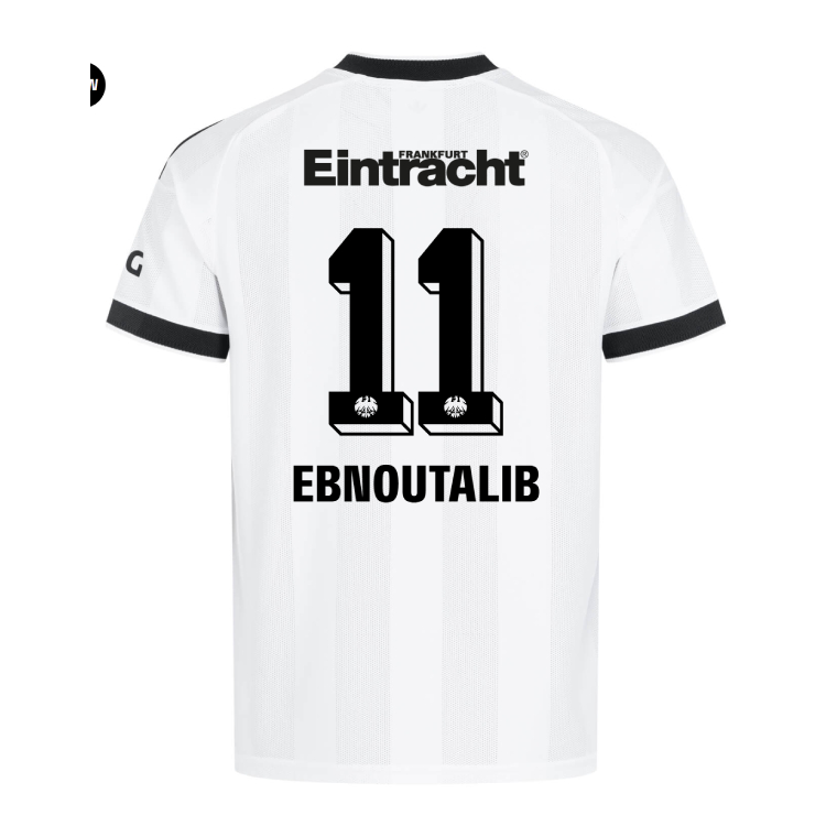 Eintracht Frankfurt Away EBNOUTALIB 11 Jersey 26-27