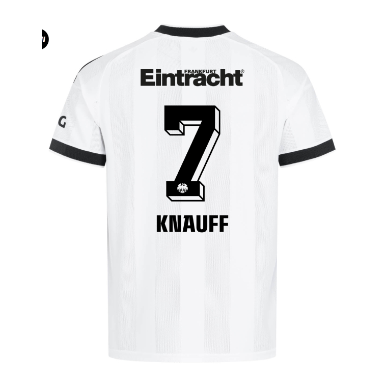 Eintracht Frankfurt Away KNAUFF 7 Jersey 26-27