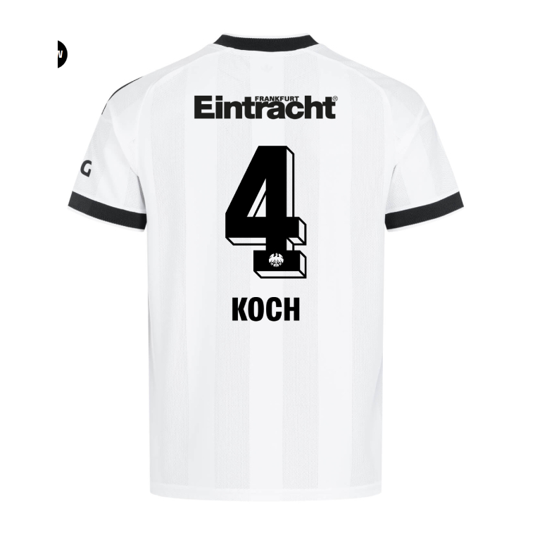 Eintracht Frankfurt Away KOCH 4 Jersey 26-27