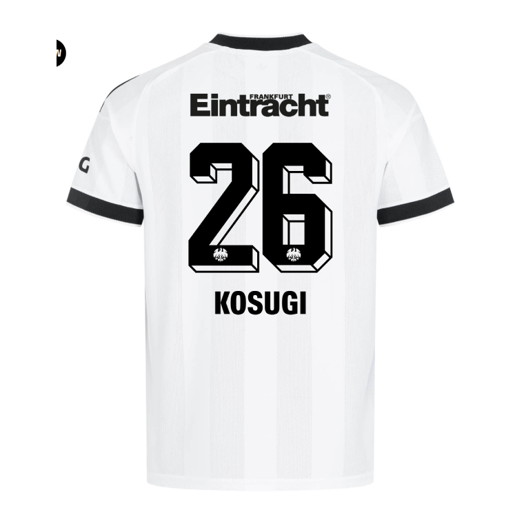 Eintracht Frankfurt Away KOSUGI 26 Jersey 26-27