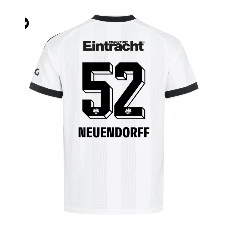 Eintracht Frankfurt Away NEUENDORFF 52 Jersey 26-27
