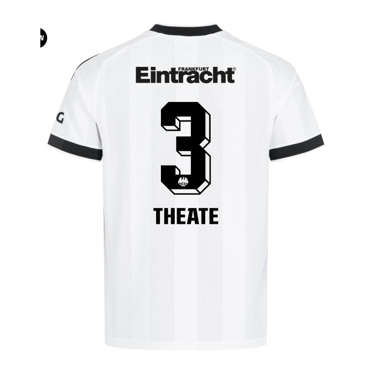 Eintracht Frankfurt Away THEATE 3 Jersey 26-27