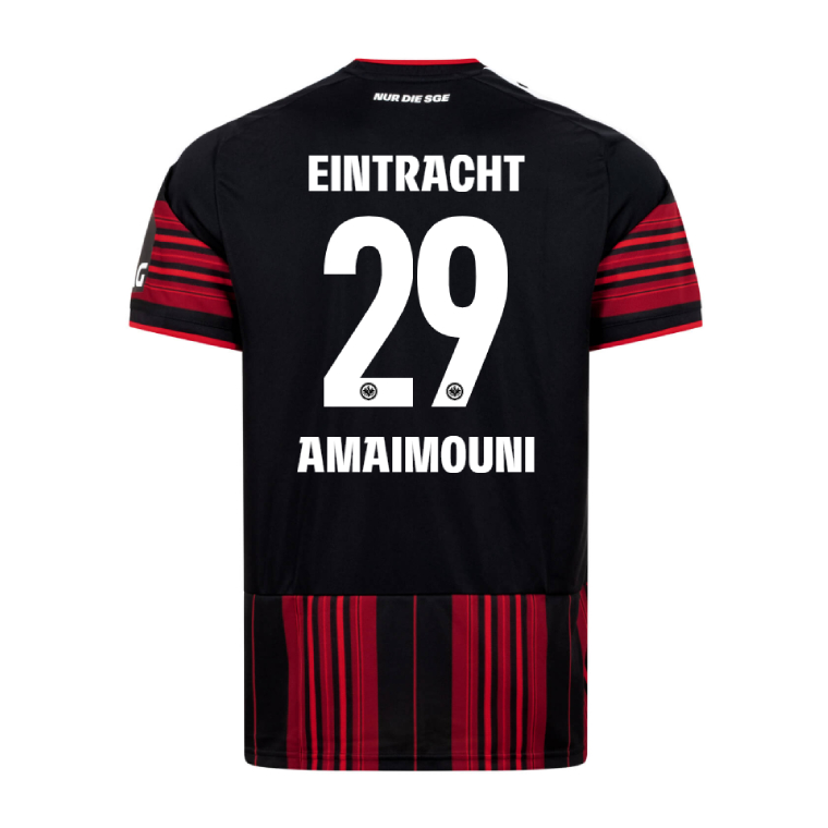 Eintracht Frankfurt Home AMAIMOUNI 29 Jersey 26-27