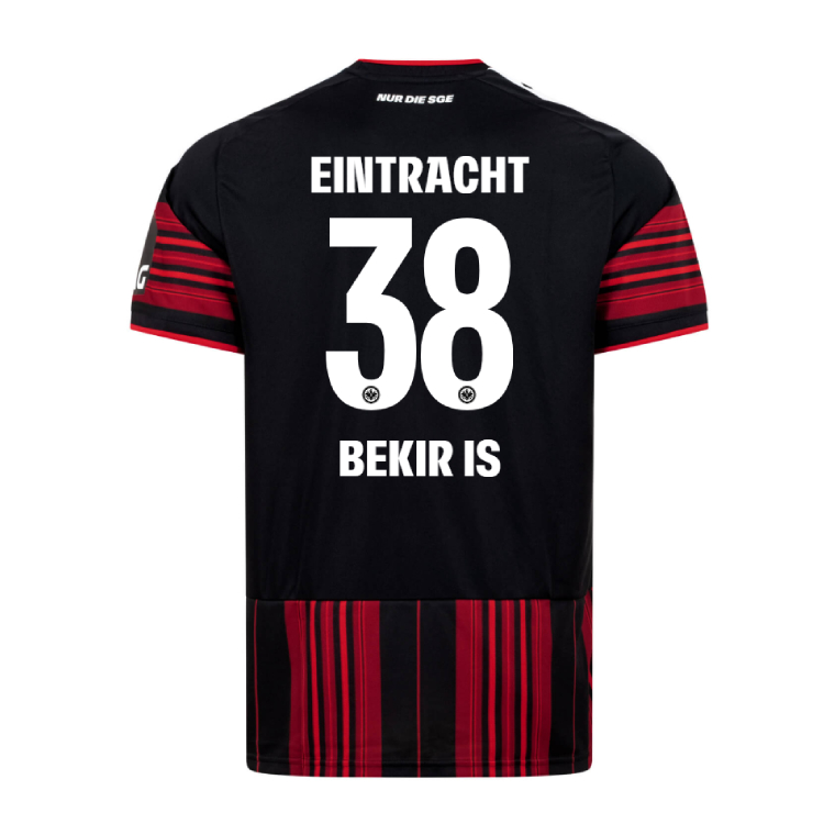 Eintracht Frankfurt Home BEKIR IS 38 Jersey 26-27