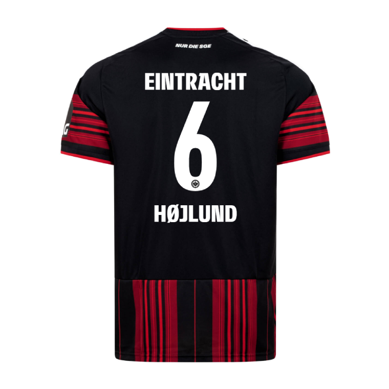 Eintracht Frankfurt Home HØJLUND 6 Jersey 26-27