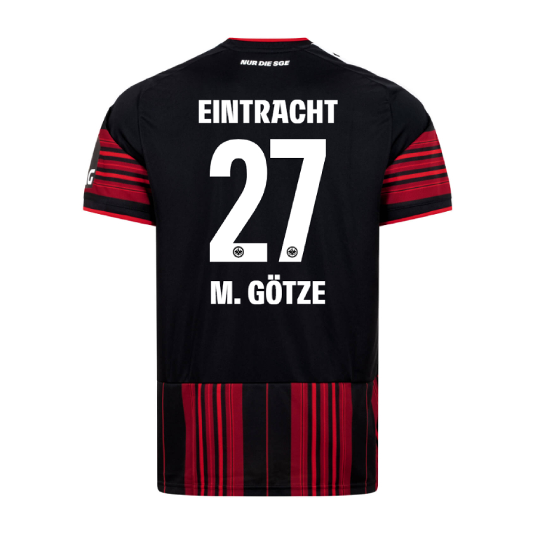 Eintracht Frankfurt Home M. GÖTZE 27 Jersey 26-27