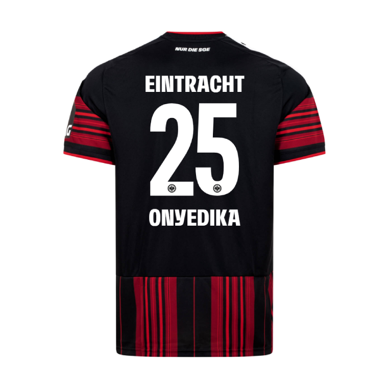 Eintracht Frankfurt Home ONYEDIKA 25 Jersey 26-27